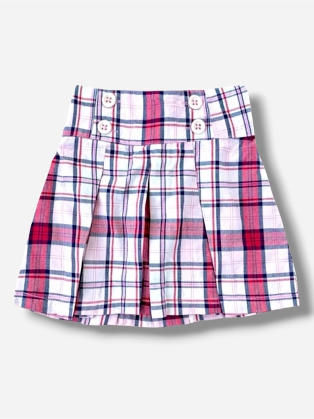 🌸New🌸 Gymboree Girls Plaid Skirts Size 7 Pleated NWT